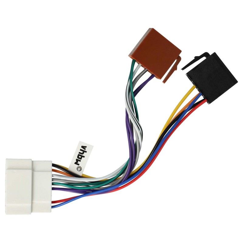 vhbw Car Radio ISO Adapter Compatible with Honda Civic 1999-2005,