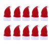 LOOGI Mini Santa Hat 10Pcs Tiny Santa Hats for Crafts