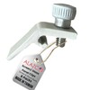 Premium 5/16" Offset White Storm Door Panel Clips with Screws