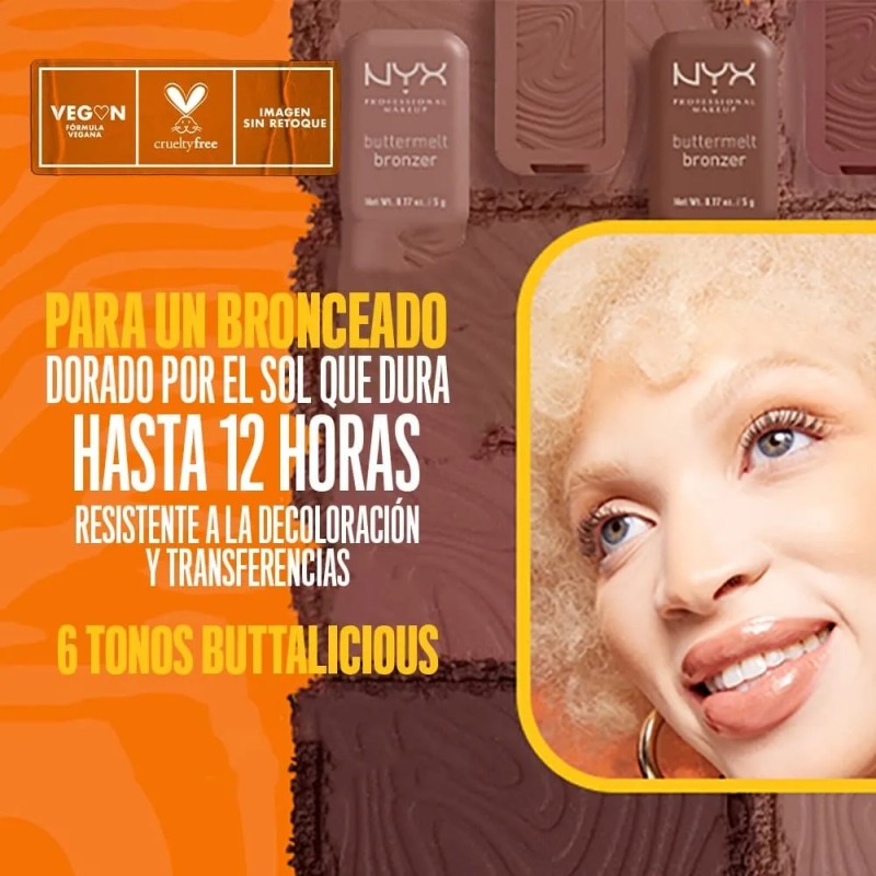 NYX PMU Buttermelt Bronzer 5g