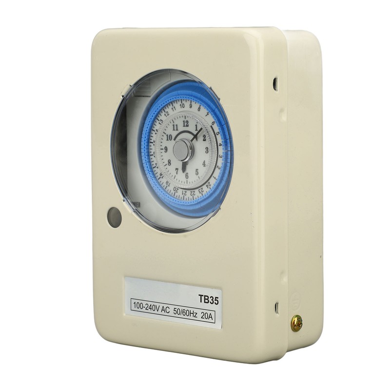 Mechanical Time Switch TB35N SPST 24 Hour 15 Minute Interval