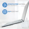 DuraClear Acrylic Laptop Stand for Desk - Ergonomic 2.5" Elevation