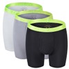 ZONBAILON Men's Underwear Soft Boxer for Men Pack Long Legs