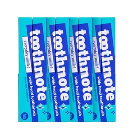 SGS Certified Toothnote Premium Fine Bristle Toothbrush for Bad Breath Removal (4 Boxes) / SGS인증 투스노트 구취제거 프리미엄 미세모칫솔 4박스