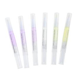 Healvian Nail Oil Pen Set 6 Pieces Ideal for Acrylic Nails Moisturizing and Nourishing Random Style
