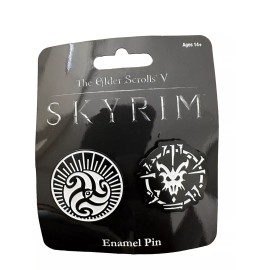 Bethesda Skyrim pins set~Loot Gaming Exclusive The Elder Scrolls