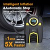 Tyre Inflator Air Compressor,12V DC Digital Car Tyre Pump,Portable Car
