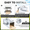 CimoroWin 1 Pcs Squirrel Tube Trap Outdoor Heavy-Duty Rodent Trap,