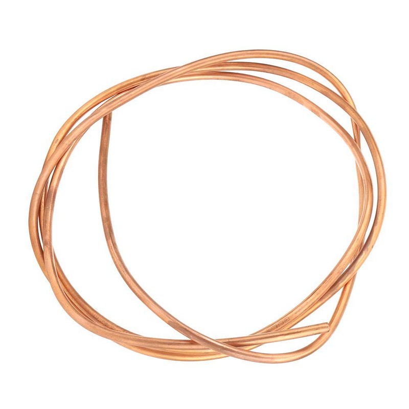 Copper Tube, 2 m Length C1100 T2 Copper Tube Soft
