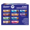 Quest Nutrition Ultimate Variety Pack Protein Bars, High Protein, Low