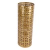 Umbrella Holder Round Rust Proof Stylish Hollow Copper Pattern Metal