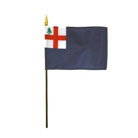 Bunker Hill Flag Rayon On Staff 4 in. x 6 in.