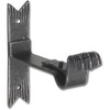 Schösswender Curtain Pole Holder Rustic Twisted – Bracket Curtain Rod