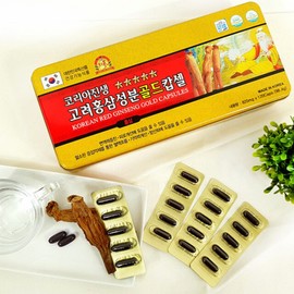 Red Ginseng Extract Capsules Red Ginseng Capsules 120 tablets / 홍삼정캡슐 홍삼캡슐 120정