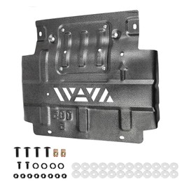 Lower Front Splash Shield for Ford F-150 2018-2022, FL3Z-5D032-D Engine Splash Shield Guard Compatible with Ford F-150 2.7L 3.3L 3.5L (Not for F-150 XLT 2019 2020, Not for F-150 3.5L 2019)