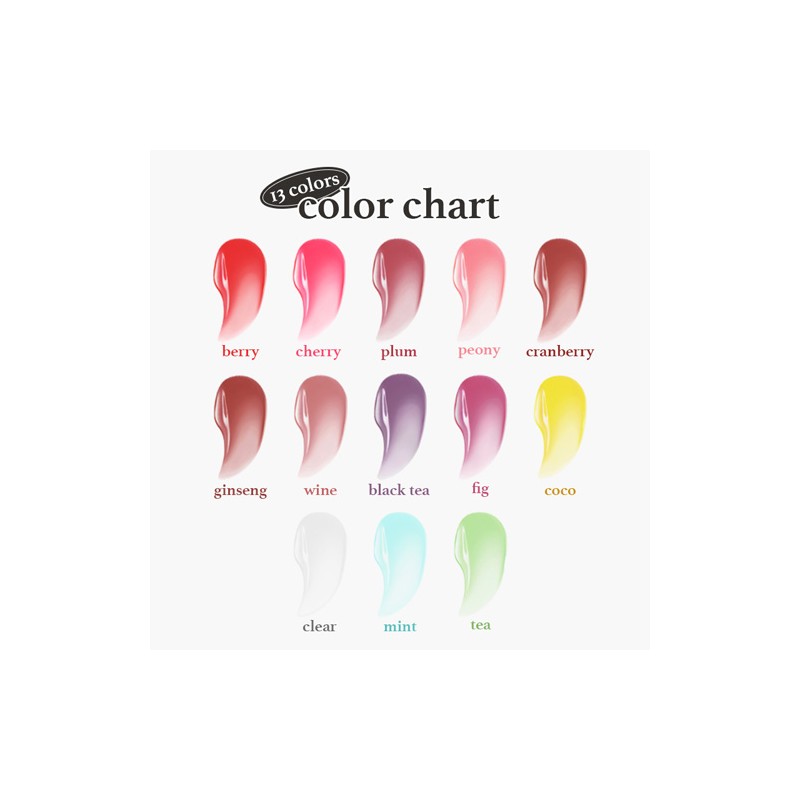 nooni [nooni]Lip Oil (10 Colors)