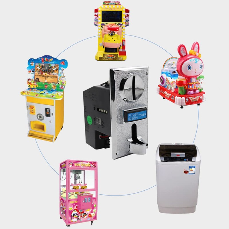 Coin Acceptor Selector, Advanced CPU Control Accurately Identifing Fake Coins,