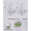 Homemory Solar Candles Outdoor Waterproof, Rechargeable Candles, Solar Powered Flameless