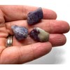 Lepidolite B-Grade Small Crystal Tumbled Stones - 3 Pc