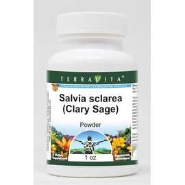 Salvia sclarea (Clary Sage) Powder (1 oz, ZIN: 516945)