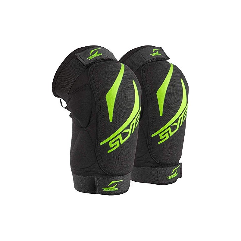 SLYTECH Knieschützer Kneepro One Heavy Duty, Black/Green, S/M