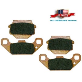H&H bros 2 PK Front Brake Pads for Suzuki Quadracer 500 LT500R 1987 1988 1989 1990