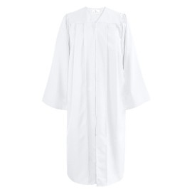 Happy Secret Matte Choir Robes for Church Adults Graduation Gown Baptismal Robes