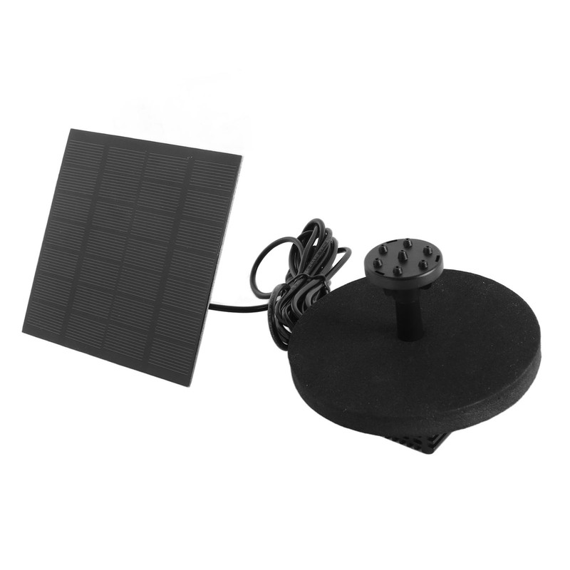 Solar Water Fountain Pump Outdoor Small Submersible Bird Bath Fountain