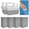 6 Pack Pool Pumice Stones with Handle, Handheld Replacement Cleaning
