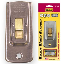 IVY Classic 11156-3: Razor Blade Scraper with 5 Blades, USA, Contains 3 Scrapers + 3 Packs of 5 Blades