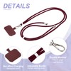 PATIKIL Smart Phone Lanyards, 2 Pack Universal Cell Phone Lanyards