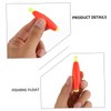 KOMBIUDA 10pcs Fishing Floats Bright Fishing Accessories for Easy Visibility