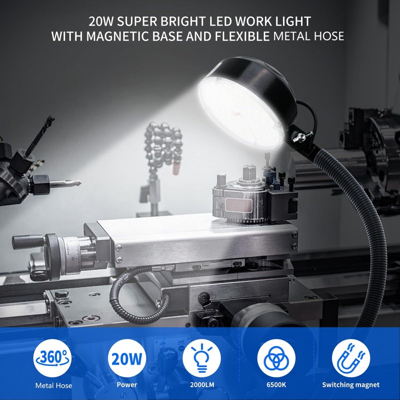 WangJiaTai Magnetic Work Light, LED Machine Light, Work Light with