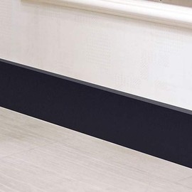 JQ Solid Color Molding Sheet Black WBGSL522-8cm / 단색 몰딩시트지 블랙 WBGSL522-8cm