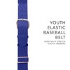 Augusta Sportswear Elastic Baseball Belt, Purple, One Size