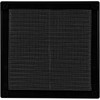HVAC OV 8" x 8" Inch (Grille Dimensions) Black Plastic