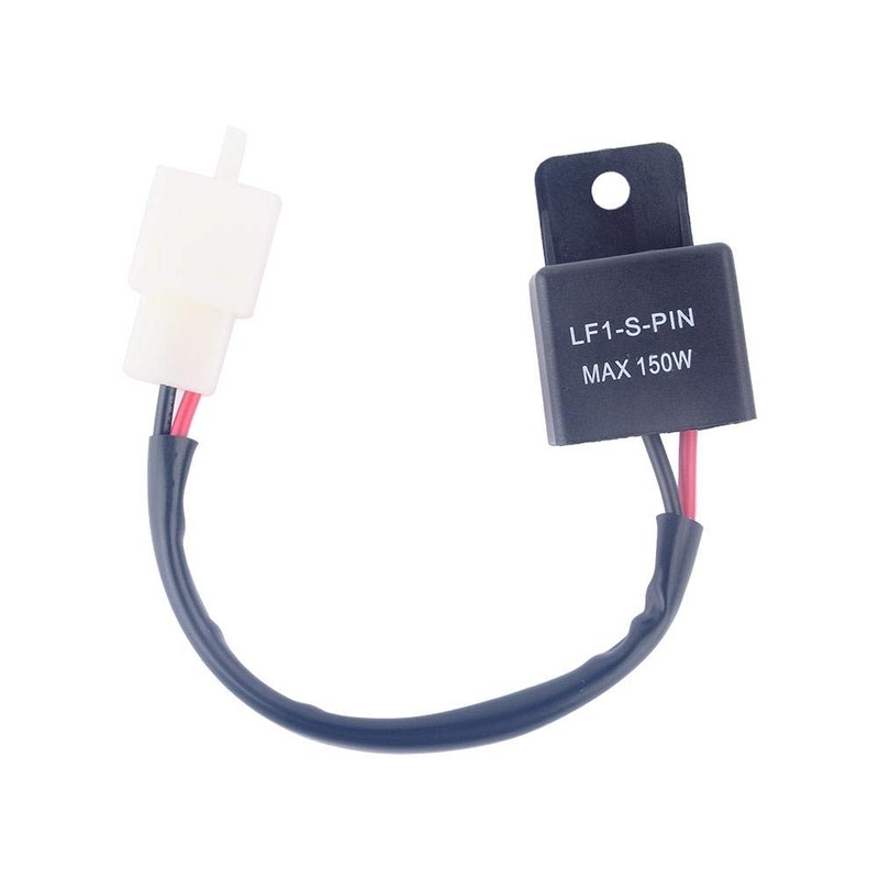 Motorcycle Electronic Flasher Relay, LED Motorcycle Indicator Flasher Relay