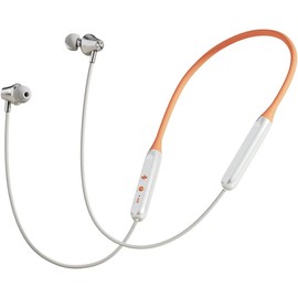 JNXIKOU Neckband Bluetooth Headphones Neckband Earphone Call Noise Reduction Earbuds with Mic Wireless Headphones 5.3, IPX5 Waterproof Sport Earphones for Running Driving Working Compatible,White,27g