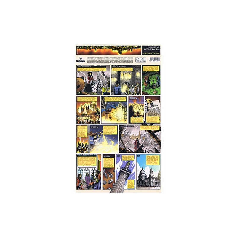 2016 The Great Fire of London Presentation Pack PP504 (printed