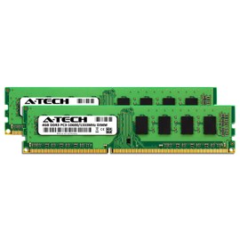 A-Tech 8GB (2 x 4GB) RAM for DELL Precision Workstation T3500 | DDR3 1333MHz DIMM PC3-10600 240-Pin Non-ECC UDIMM Memory Upgrade Kit