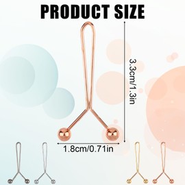 24stk Hijab-Nadeln für Muslimische Frauen, Sicherheitsnadeln für Schals 4 Farben Kopftuch-Clip Starker Halt Perlenbroschennadeln für Damenschals Hochzeitskleider Dekorative Accessoires