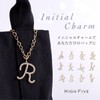 HIGH FIVE Alphabet Charm Chain Bag Charm Bling Stone Stylish,
