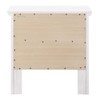 Glory Furniture Primo 2 Drawer Nightstand in White