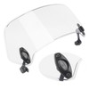 Motorcycle Windscreen Adjustable Clip On Windshield Universal Wind Deflector for