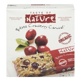 Taste of Nature Organic Family Pack-Quebec Cranberry Carnival, 5/32G