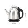1.2L Electric Kettle Stainless Steel Auto Shutoff Fast Efficient Boiling