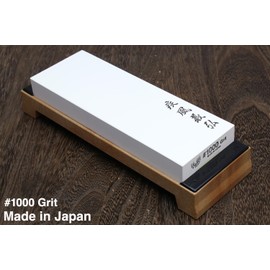 Yoshihiro Professional Grade Toishi Japanese Whetstone Knife Sharpener Water Stones (#1000 grit)