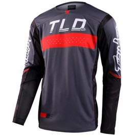 Troy Lee Designs - SE PRO Jersey; Grid CAMO Black/Gray MD