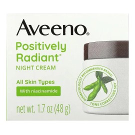 Crema Aveeno Noche Vitamina B3 L Tipo De Piel Todo Positively Radiant Night Cream
