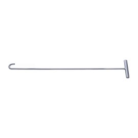 United Pacific 90010M10 31" Chrome 5th Wheel Pin Puller J-Hook - Pack of 10